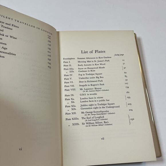 Silent Traveller in London - Chiang Yee Hardcover Book Fourth Impression 1940 - Picture 8 of 11